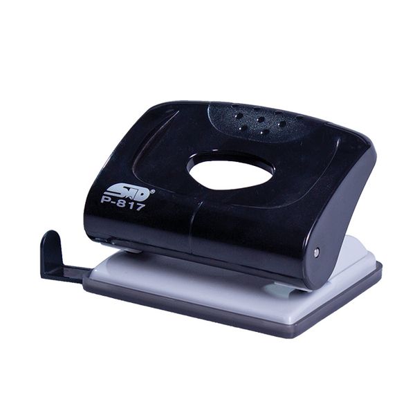 STD P-817 Plastic Office Punch With Paper Guide - 18 Sheets
