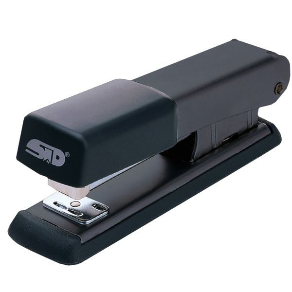STD M-600 Metal Stapler Half Strip Black - 25 Sheets