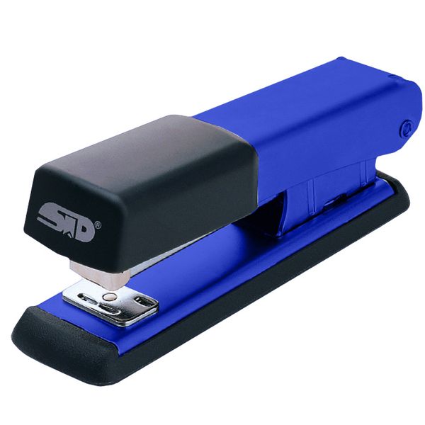 STD M-600 Metal Stapler Half Strip Blue - 25 Sheets