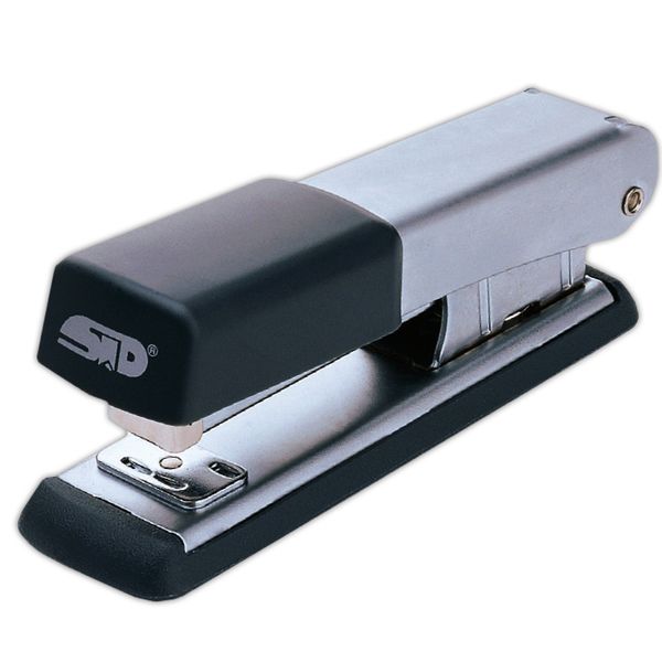 STD M-600 Metal Stapler Half Strip Silver - 25 Sheets