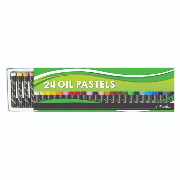 Treeline Oil pastels 24's Non-Toxic
