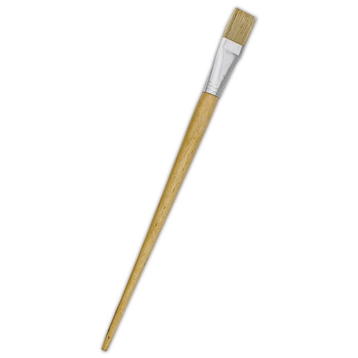Treeline Long Handle Brushes Flat Synthetic Size 12 Paint Brush Shop