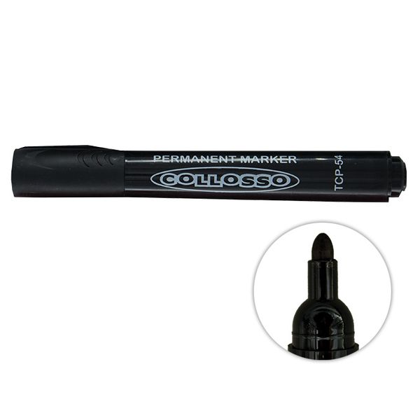 Collosso Permanent Marker Bullet Point - Black