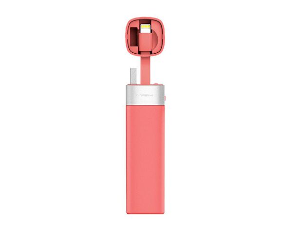 Mipow Power Tube Compact Power Bank 3000mAh - Pink