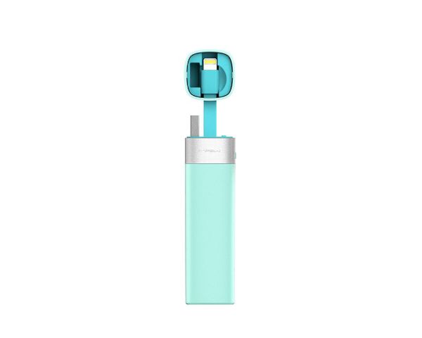 Mipow Power Tube Compact Power Bank 3000mAh - Light Blue