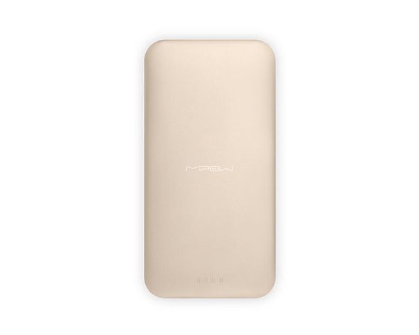 Mipow Power Cube with Built In Lightning Cable 10000mAh - Gold