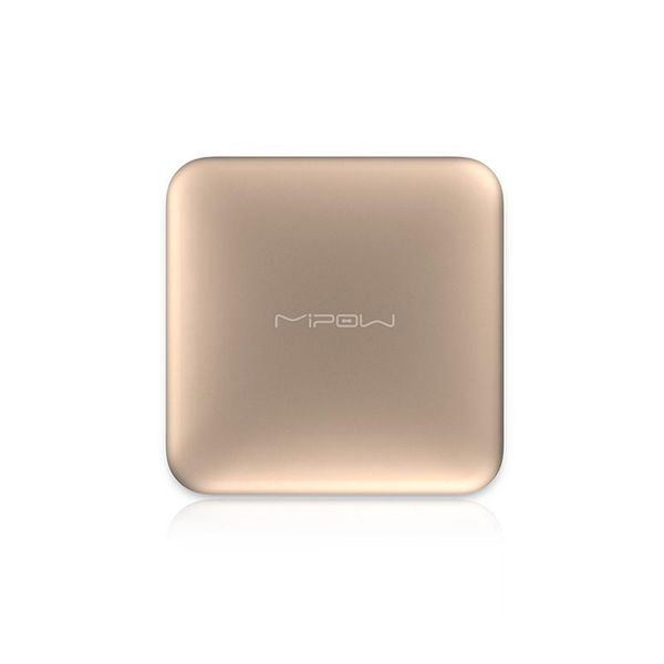 Mipow Power Cube with Built In Micro USB Cable 9000mAh - Gold