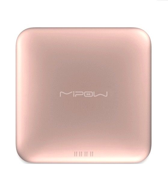 Mipow Power Cube with Built In Micro USB Cable 9000mAh - Rose Gold