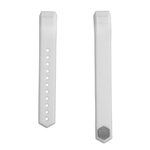 Adjustable Silicone Band for Fitbit Alta &amp; HR - White