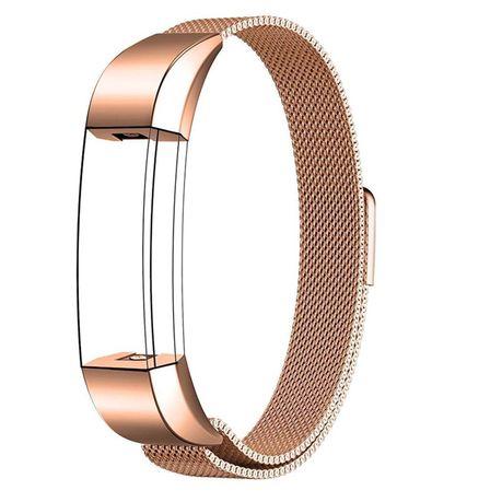 fitbit alta rose gold band