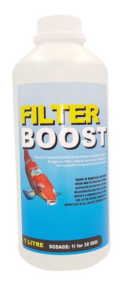 AquaZoi Pond Filter Boost Beneficial Bacteria 1L