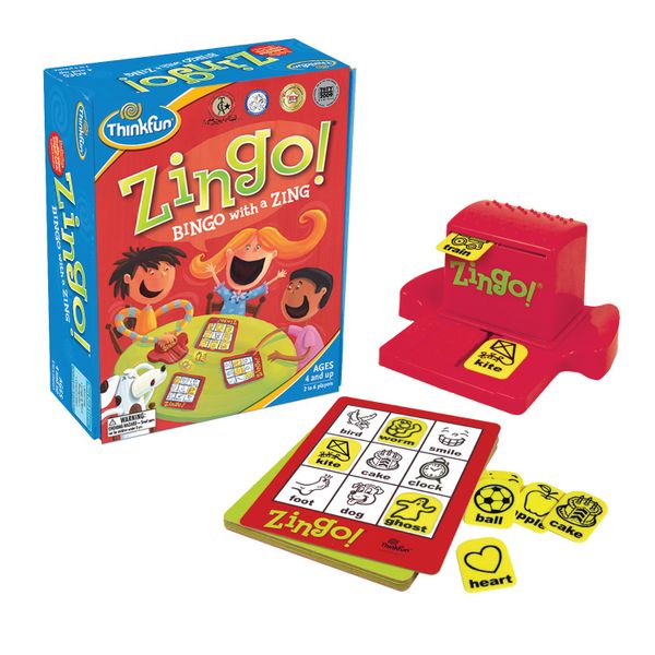 ThinkFun Zingo Educational Game Bingo with a Zing
