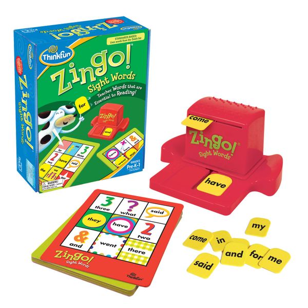 Thinkfun Zingo Sight Words Educational Game