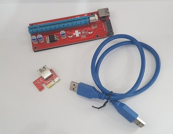 Gigabyte PCI-E Express 1x To 16x Riser Card