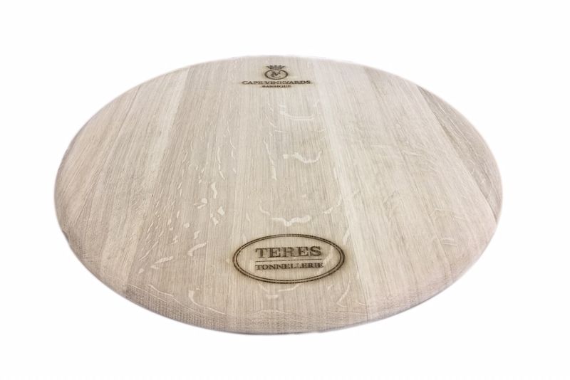 Cape Vineyard Round Oak Board