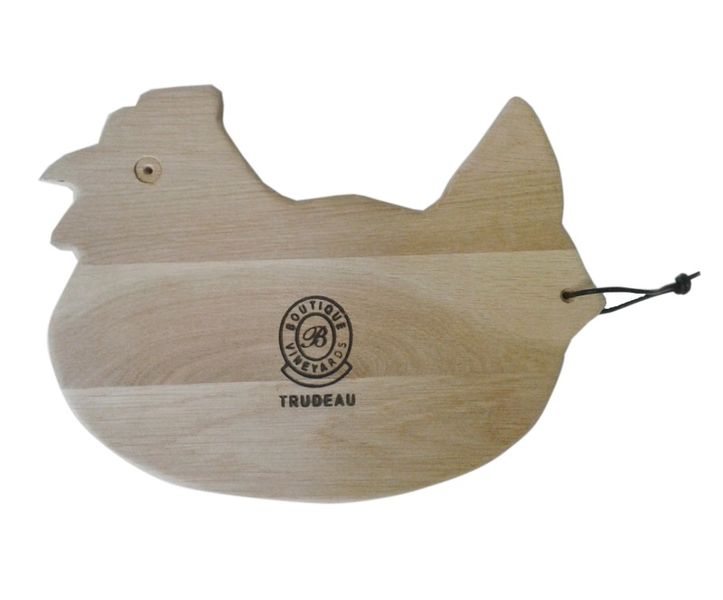 Trudeau Oak Chicken Serving Board