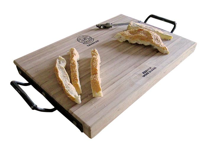 Trudeau Burgundy Serving Board