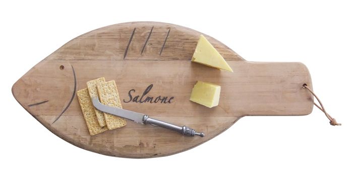 Oval Salmon Serving Board