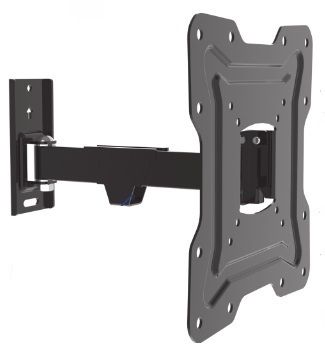 Easymounts Universal Swivel &amp; Tilt TV Wall Bracket - 14"- 43