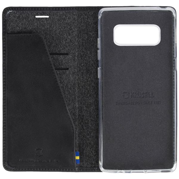 Krusell Sunne 4 Card Folio Case for Samsung Galaxy Note 8 - Black