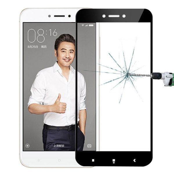 Tuff-Luv Explosion-Proof Full Screen Tempered Glass Screen Film For Xiaomi Redmi 4X