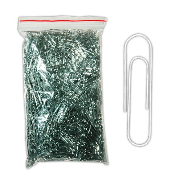 Treeline Gemclips Silver 33mm - Bag of 1000's