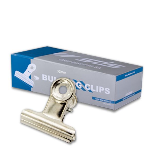32mm Bulldog Clips - Box of 12