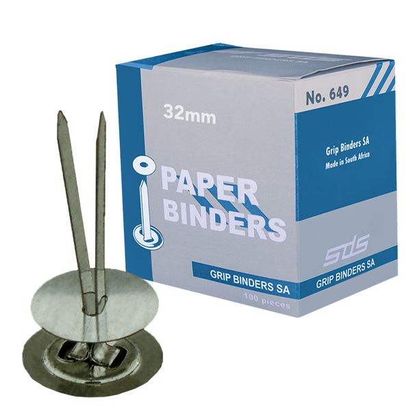 SDS 32mm Paper Binder - Box of 100