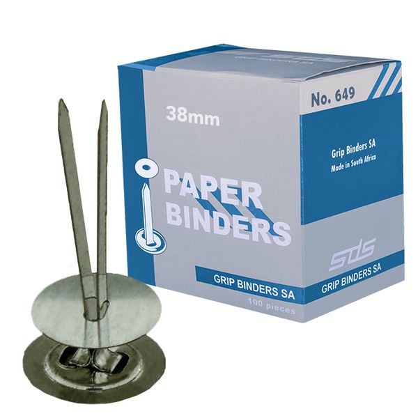 SDS 38mm Paper Binder - Box of 100