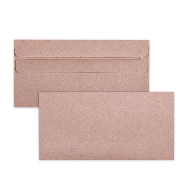 LEO DLB Manilla Self Seal Envelopes - Box of 500