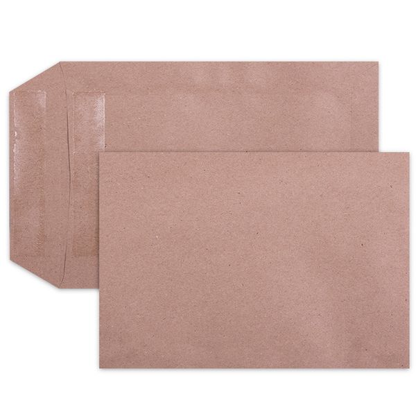 LEO C5 - Manilla Pocket Self Seal Envelopes - Box of 500