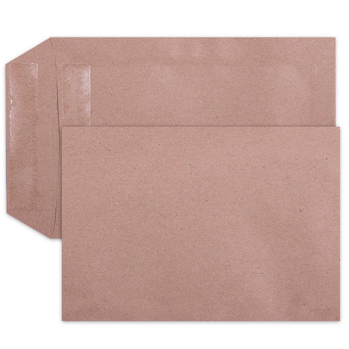 Leo Envelopes B5 Manilla Self Seal Open Short Side Envelopes Box Of