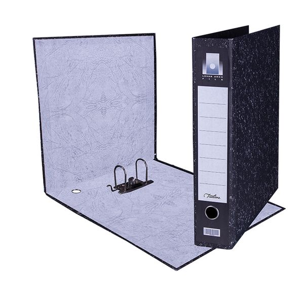 Treeline Lever Arch File A3 Brief Upright Mottled Board - 70mm Spine