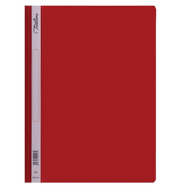 Treeline Quotation Folder Red PVC - Pack of 10