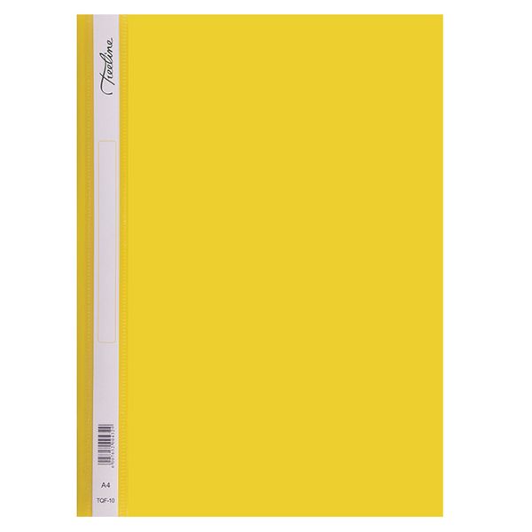 Treeline Quotation Folder Yellow PVC - Pack of 10