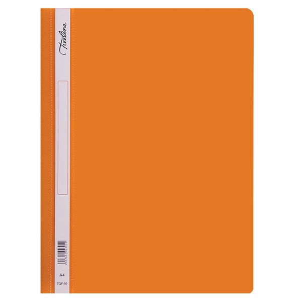 Treeline Quotation Folder Orange PVC - Pack of 10