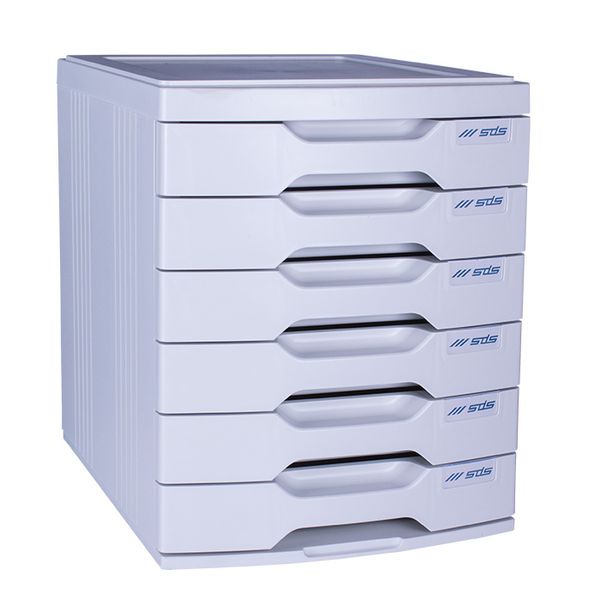 SDS - 6 Drawer Filing System - Egg Shell