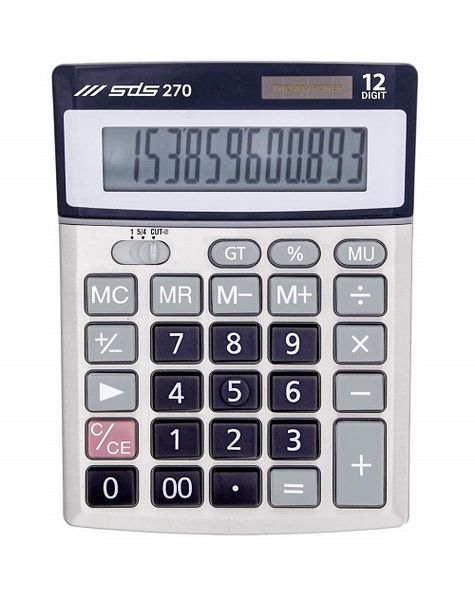 SDS 12 Digit Large Display Calculator - SDS270