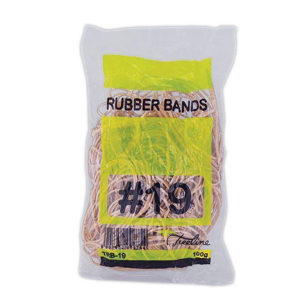 Treeline No. 19 Rubber Bands - 80 x 1.6mm
