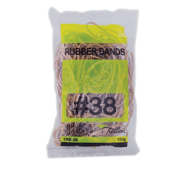 Treeline No. 38 Rubber Bands - 150 x 3mm