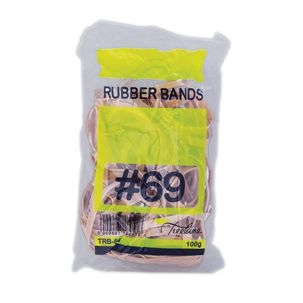 Treeline No. 69 Rubber Bands - 150 x 6mm