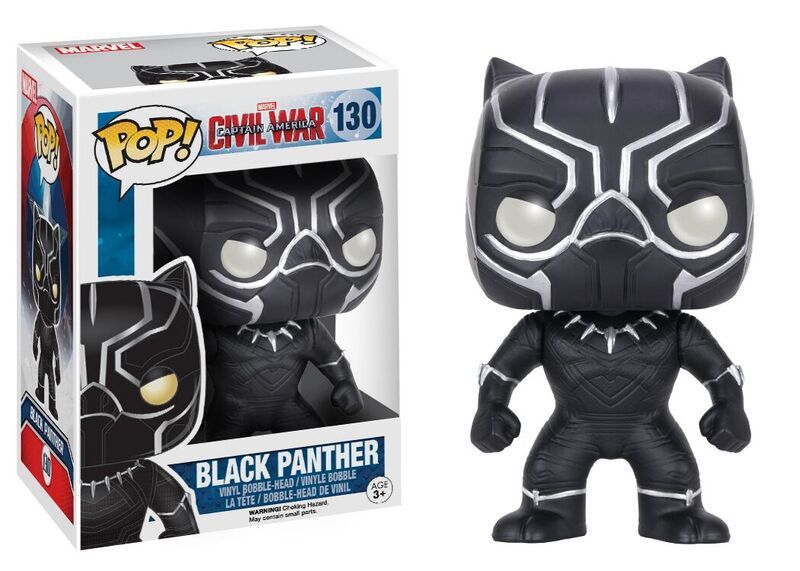 Funko Pop Bobble Marvel Captain America Civil War - Black Panther