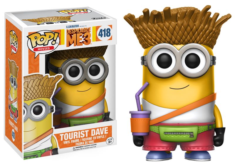 Funko Pop Movies Despicable Me 3 - Tourist Dave