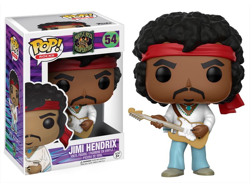 Funko Pop Rocks Purple Haze Properties - Jimi Hendrix