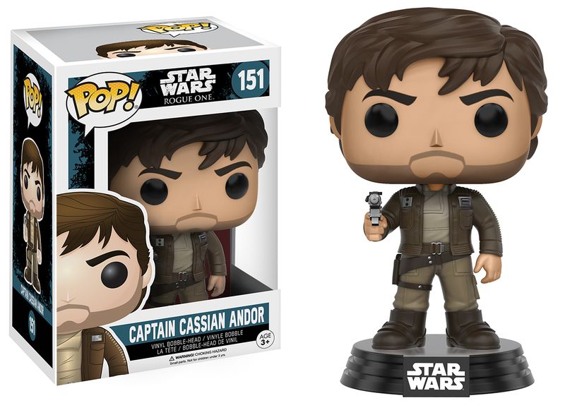 Funko Pop Bobble Star Wars Rogue One - Captain Cassian Andor