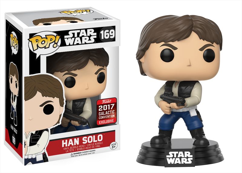 Funko Pop Bobble Star Wars - Han Solo (Action Pose) 2017