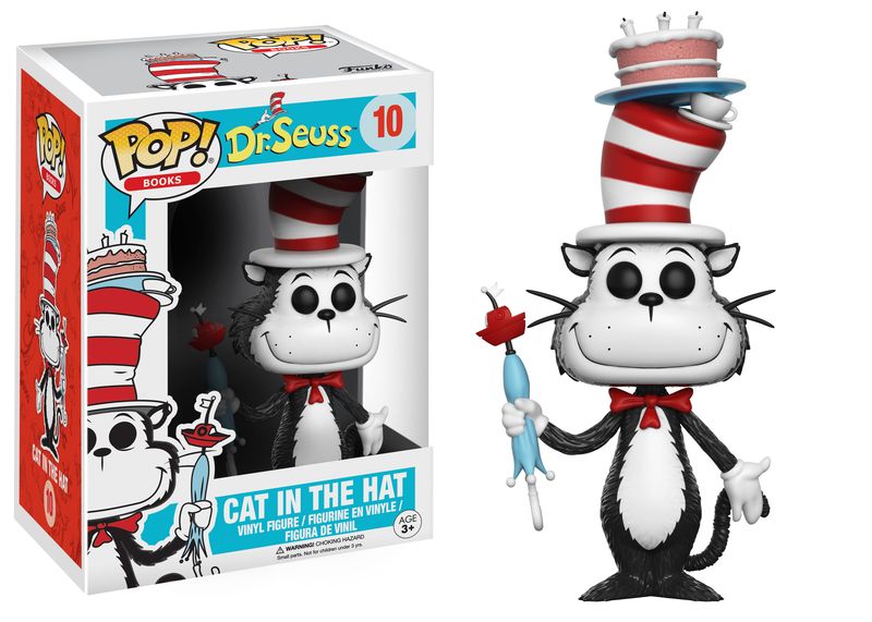 Funko Pop Books Dr. Seuss - The Cat In The Hat With Umbrella