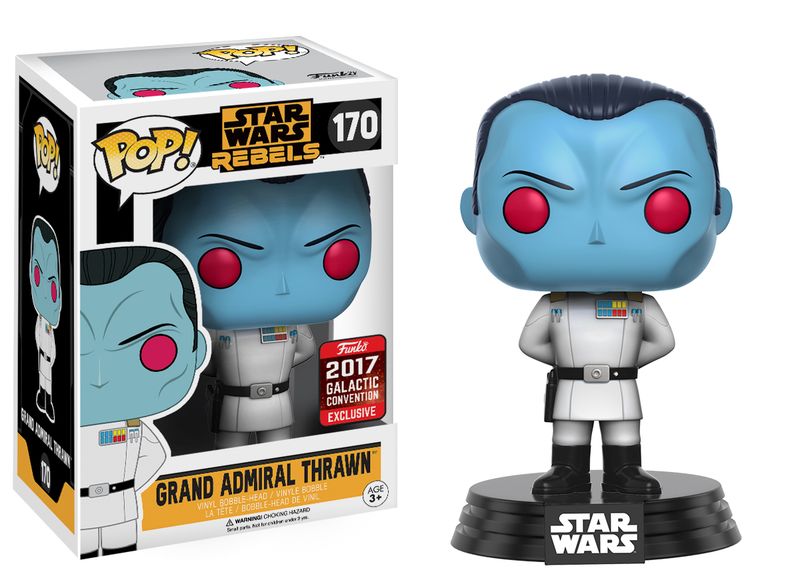 Funko Pop Bobble Star Wars Rebels - Grand Admiral Thrawn 2017