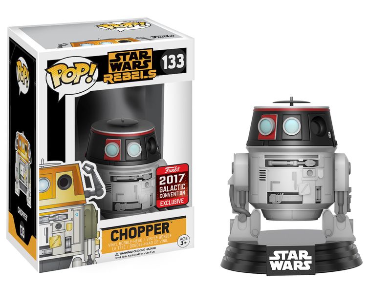 Funko Pop Bobble Star Wars Rebels - Chopper Imperial Disguise 2017