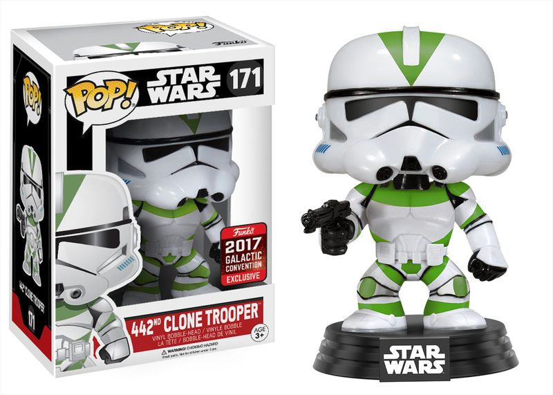Funko Pop Bobble Star Wars - 442 Clone Trooper 2017